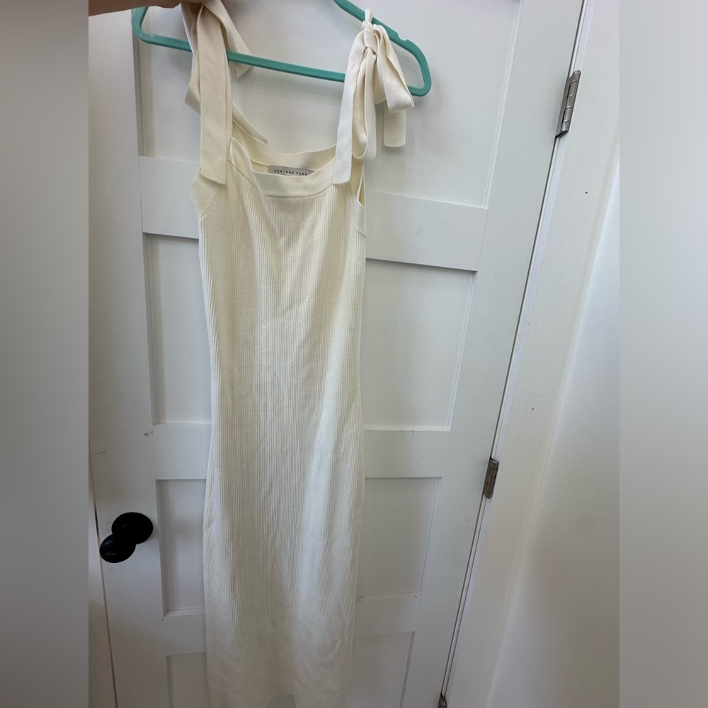 Endless Rose long white dress. Size medium